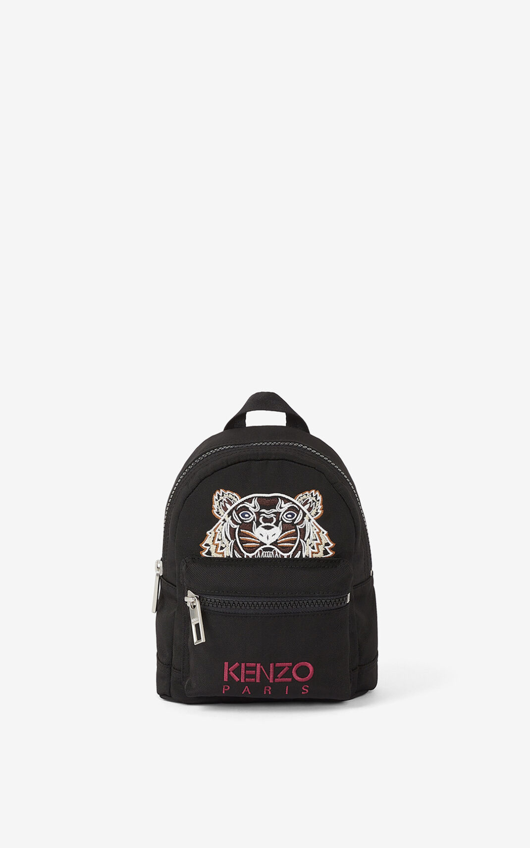 Mochila Kenzo Mini Lona Kampus Tiger Mujer Negras - SKU.0416287